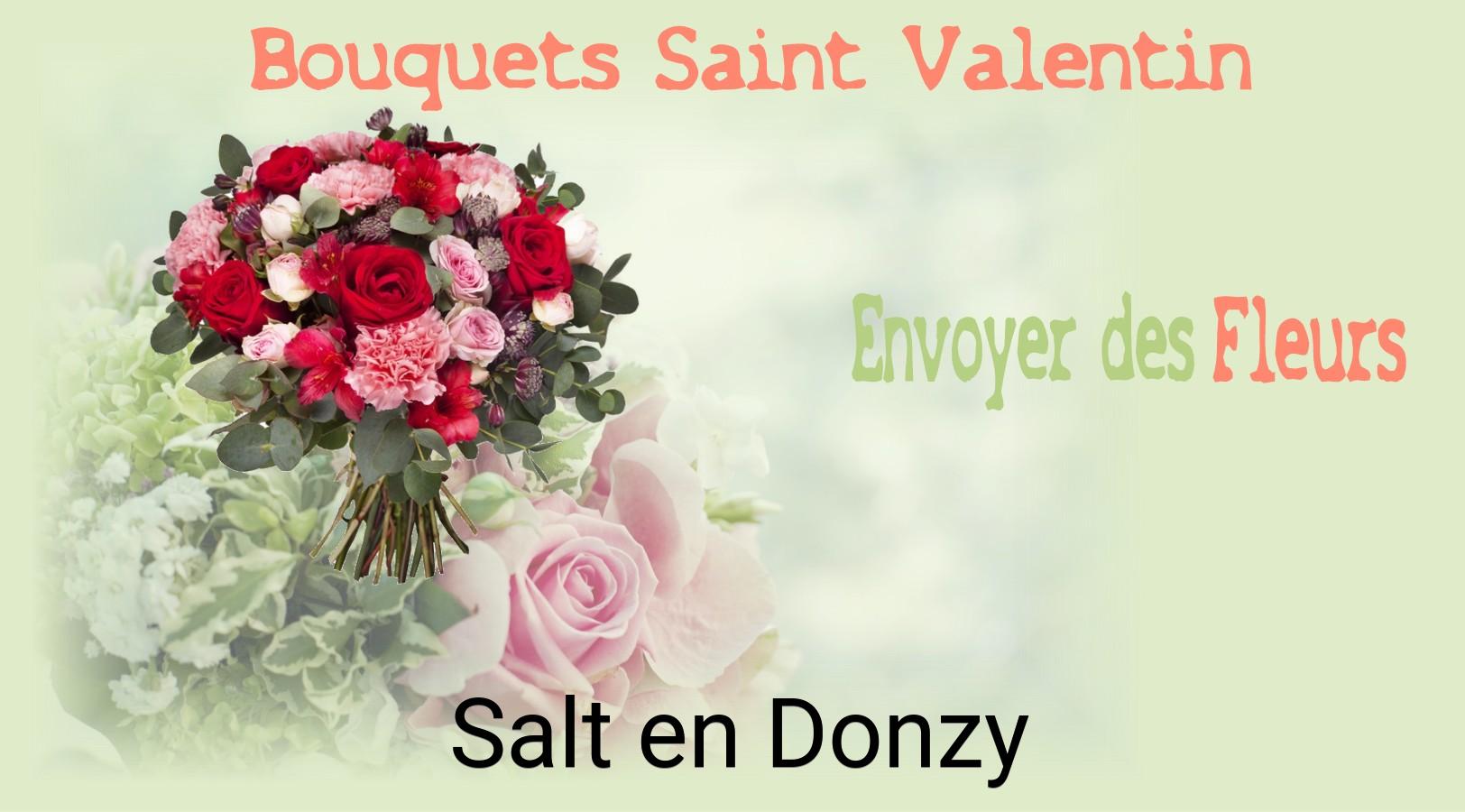 Roses de Saint-Valentin livrées à Salt-en-Donzy